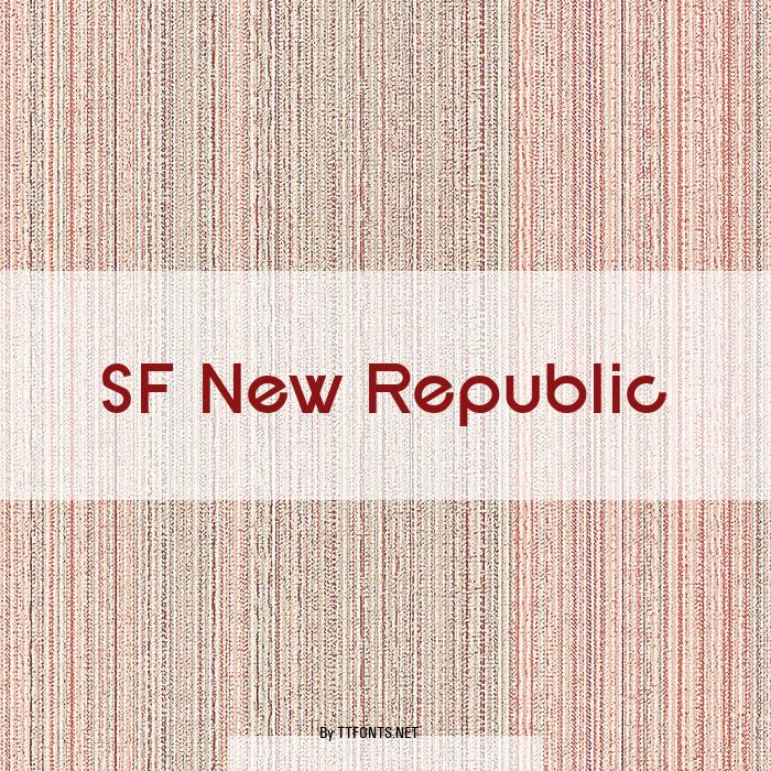 SF New Republic example